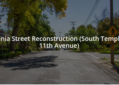 2024 Virginia Street Reconstruction