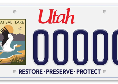 Great Salt Lake License Plate Now Available