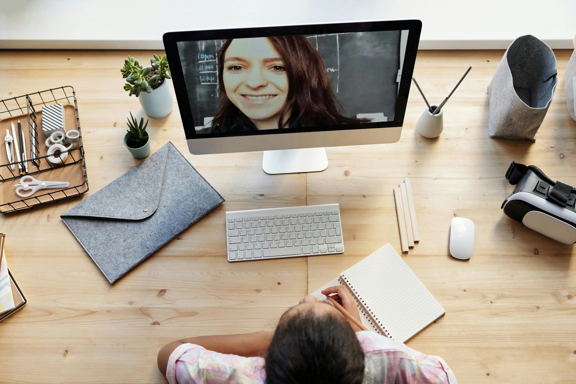 Stock Photos of Virtual Meeting