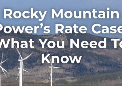 Rocky Mountain Power Rate Increase